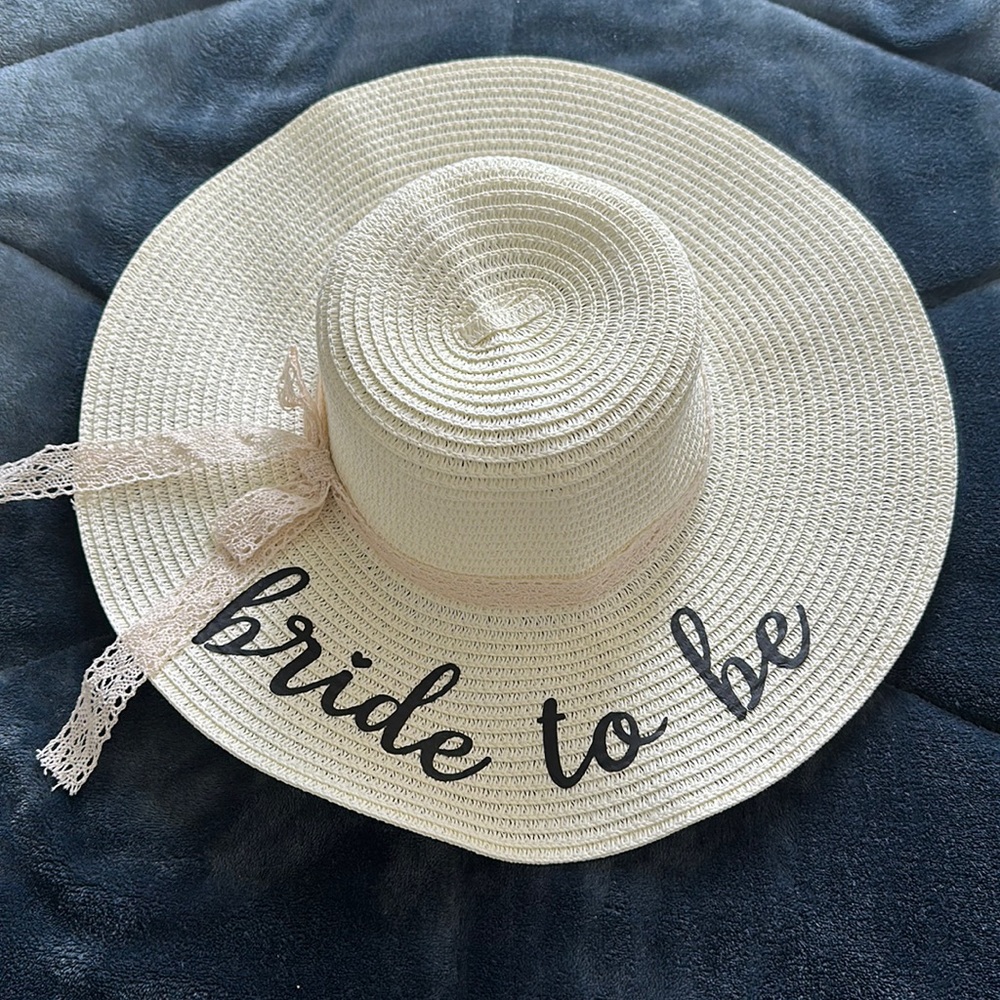 Bride to be sun hat